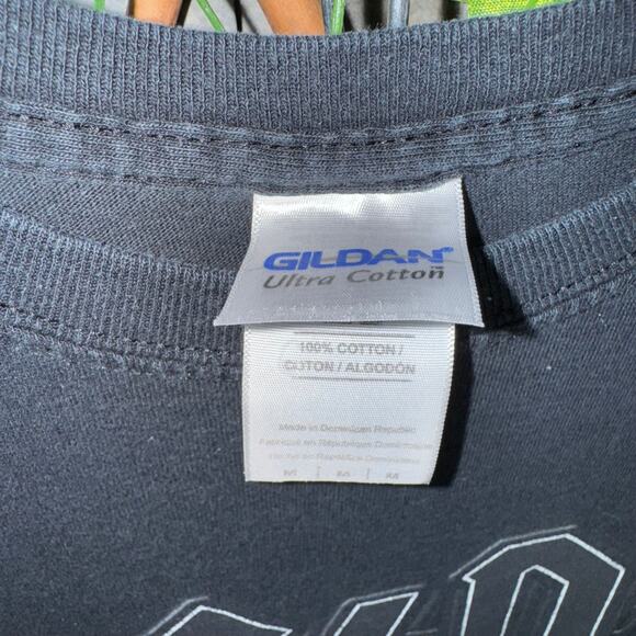 Vintage Y2K AC/DC back in black 2000s tour concert t-shirt - Picture 3 of 4